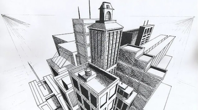 Gambar Perspektif Gedung Gambar Perspektif Gedung